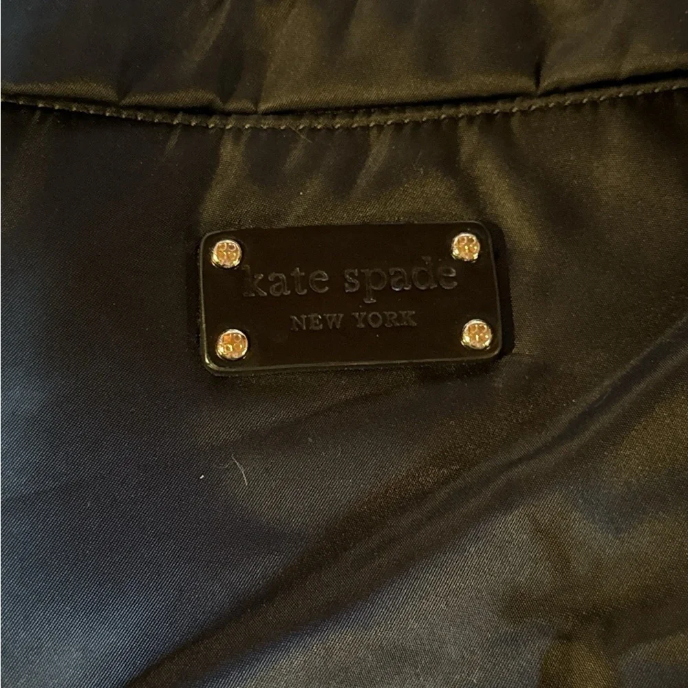 Kate Spade Great Preowned Condition- Black Nylon Crossbody